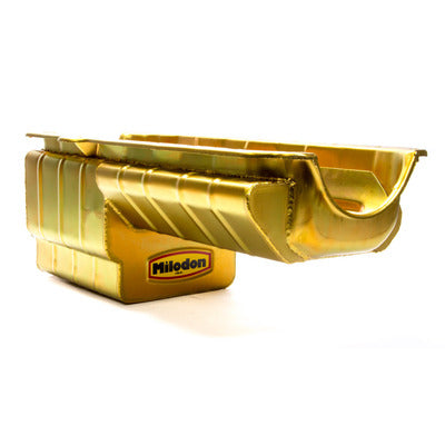 Milodon Oil Pan SBC Drag Race 5qt RH Dipstick 31169