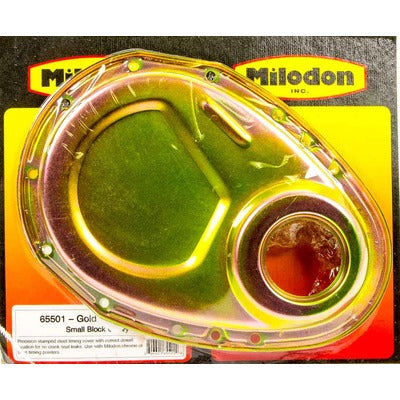 Milodon SBC Timing Cover Gold 65501