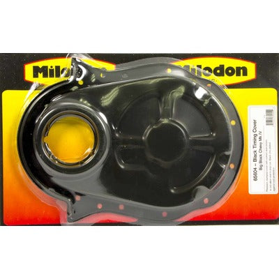 Milodon BBC Timing Cover Black 65604