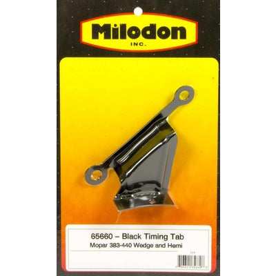 Milodon BBM Timing Tab Black 65660