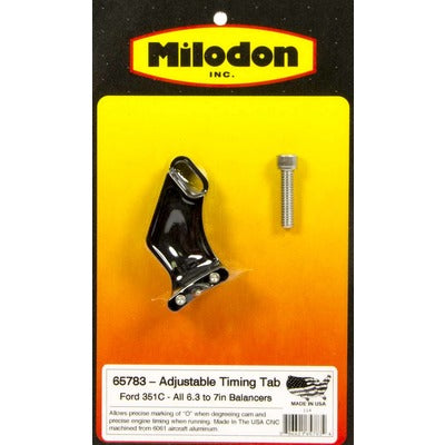 Milodon BBF Timing Pointer 351C All Balancers 65783