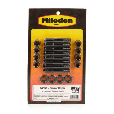 Milodon Aluminum Blower Studs 84550