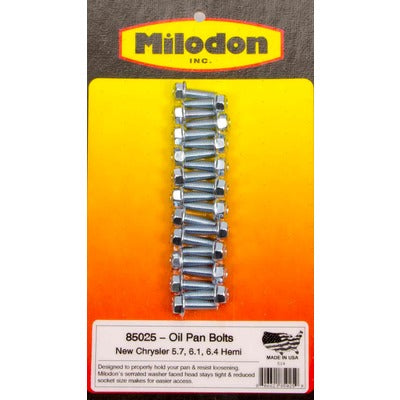 Milodon Oil Pan Bolt Kit 5.7/6.1L Hemi 85025