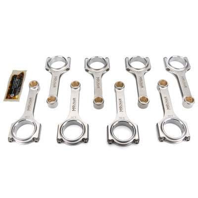 Molnar 6.000 H-Beam Rod Set SBC w/2.000 Pin Dia CH6000LLB8-A