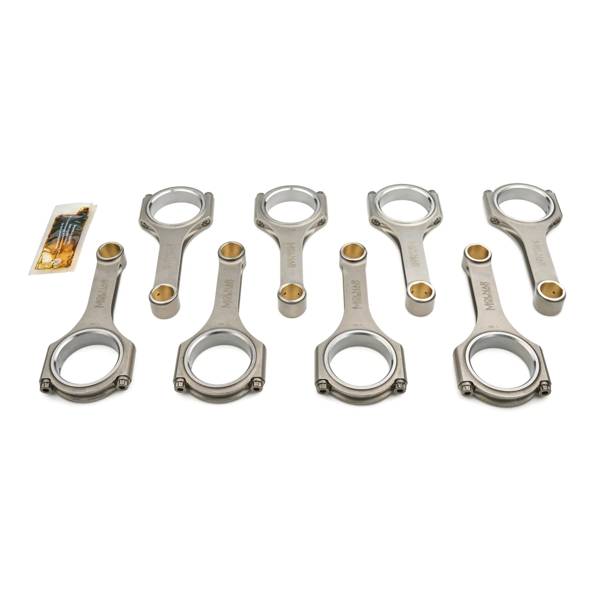 Molnar 5.780 H-Beam Rod Set Ford 351C FH5780AMKB8-A