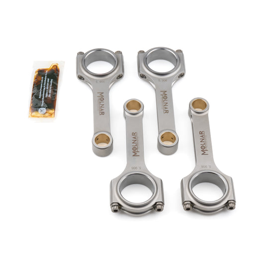 Molnar 5.906 H-Beam Rod Set Mitsubishi 4G93 Gen-2 MH5906CFB-T4-A