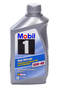 Mobil 1 10W40 High Mileage Oil