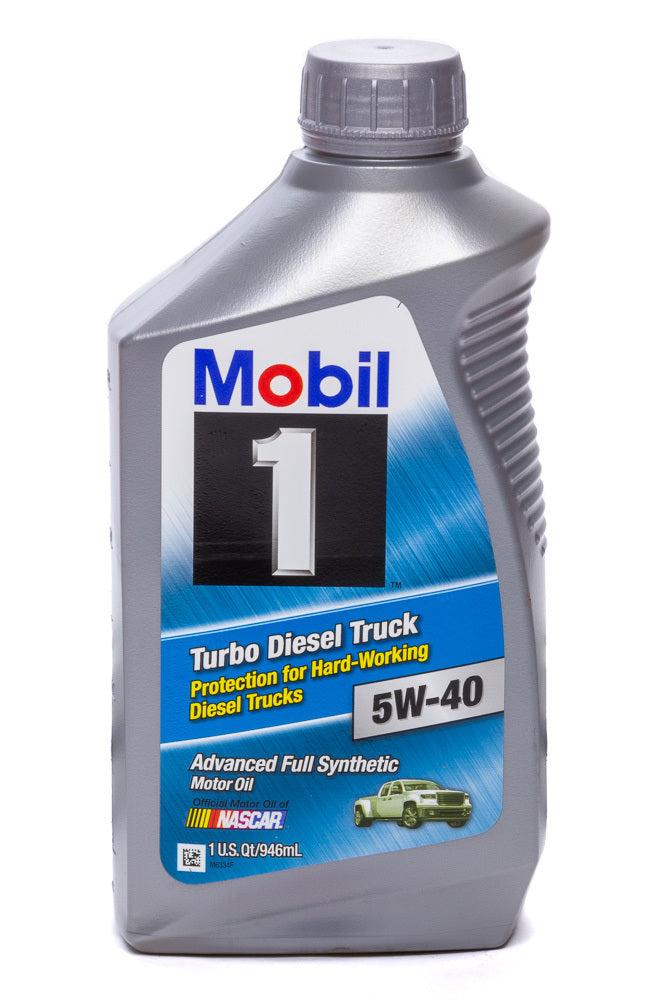 Mobil 1 Turbo Diesel Truck Oil 5W-40 (Qt)