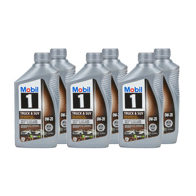 Mobil 1 Truck & SUV Synthetic Oil 0W20 (Case of 6)
