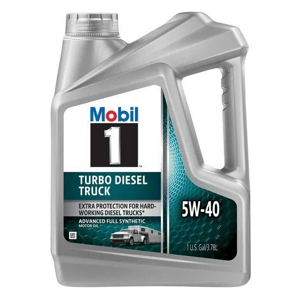 Mobil 1 Turbo Diesel Truck Oil 5W-40 (Gallon)