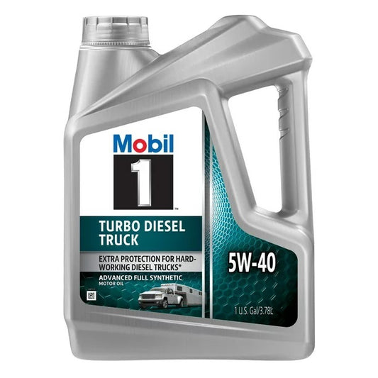 Mobil 1 Turbo Diesel Truck Oil 5W-40 (Gallon)