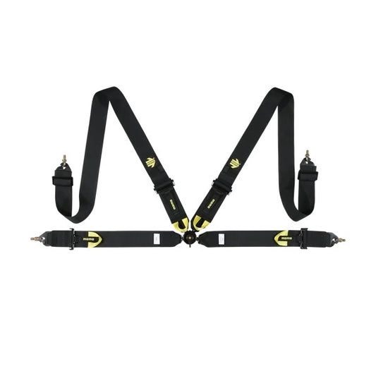 Momo Corsa 4-Point Camlock Harness (Black)