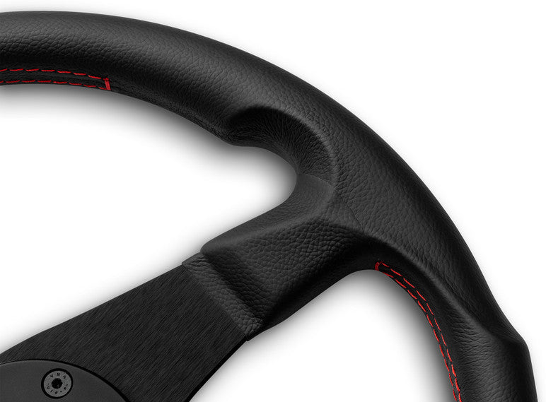 Momo Corse 2.0 Steering Wheel (close-up detail)
