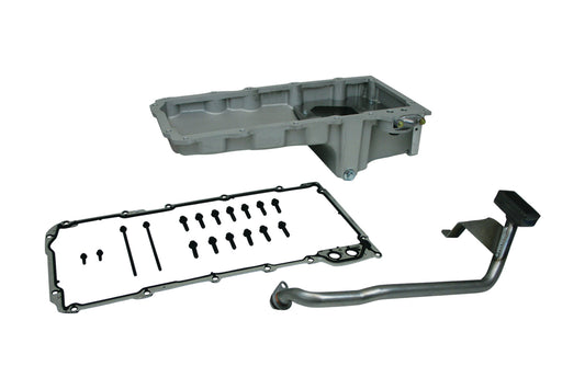 Moroso GM LS Swap Oil Pan Kit Cast Aluminum 20105