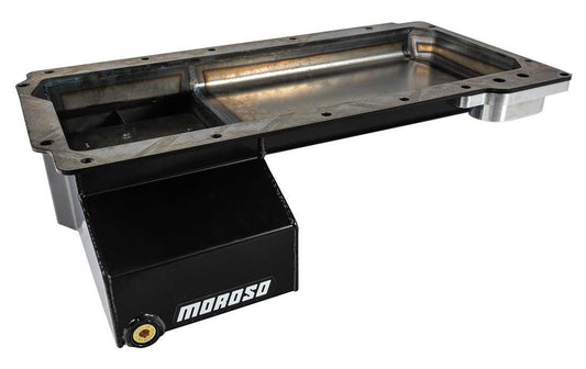 Moroso GM LS Oil Pan - Front Sump Design 20146