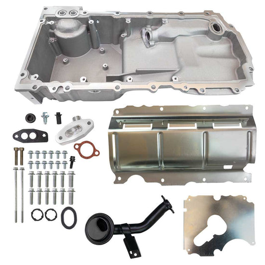 Moroso Oil Pan GM LT Engine Swap Drainbacks Aluminum 20158