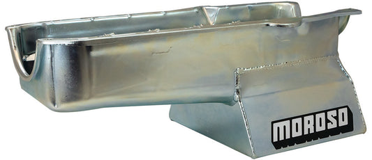 Moroso SBC Street/Strip Oil Pan 86+ 1-Piece Rear Main 20206