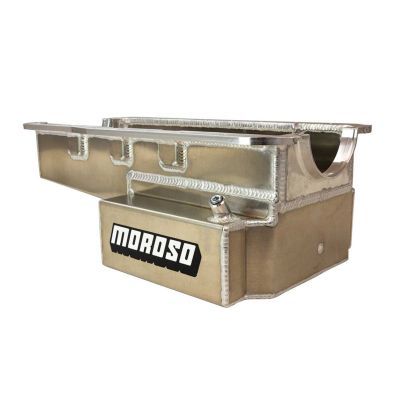 Moroso SBF Alm. Road Race Oil Pan Front Sump 351W 20538