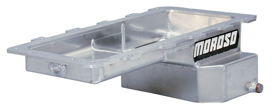 Moroso Ford 4.6/5.4L Fab. Aluminum Oil Pan w/Kick-Out Sump 20555