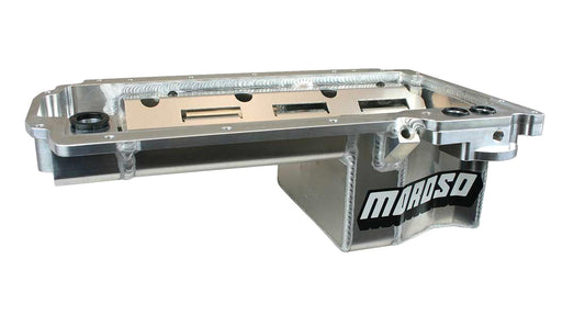 Moroso GM 4.3L V6 Oil Pan Rear Sump Road Race 6" Deep 21148