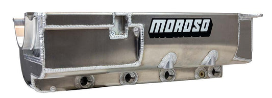 Moroso BBC Oil Pan Dry Sump w/4-Pickups Aluminum 21582