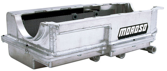 Moroso BBC Billet Aluminum Oil Pan - Dry Sump Pro Mod 21597
