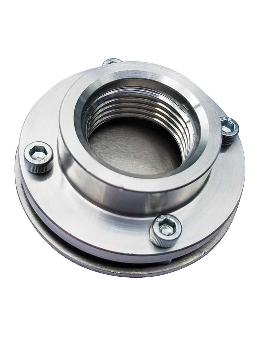 Moroso 12an Female Fitting Non-Weld w/Baffle 22757