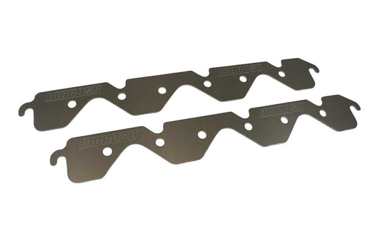 Moroso Storage Block Off Exhaust Plates SBF Conv. Heads 25169