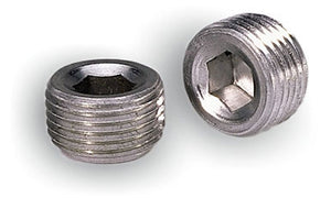 Moroso 3/8" NPT Aluminum Pipe Plugs 37812