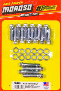 Moroso Moroso Intake Manifold Bolt Kit BB Chevy 38420