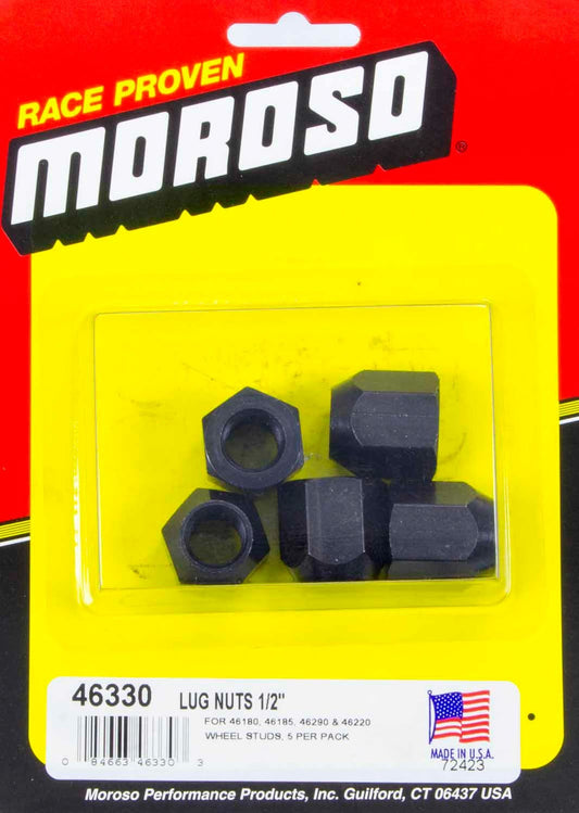 Moroso 1/2-20" Lug Nuts (5pk) 46330