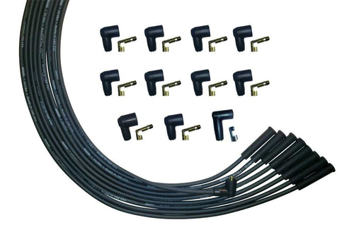 Moroso Ultra Plug Wire Set Universal V8 Black 51002