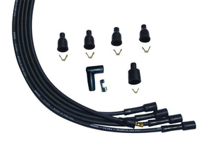 Moroso Ultra Plug Wire Set Universal 4-Cyl Black 51004