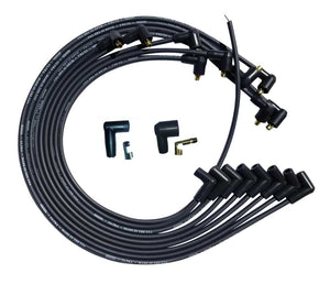 Moroso Ultra Plug Wire Set SBC Under Valve Cover Black 51029