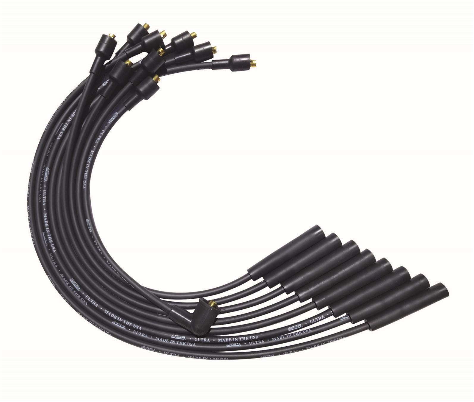 Moroso Ultra Plug Wire Set SBM 273-360 Black 51056