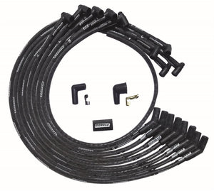 Moroso Ultra Plug Wire Set SBC Under Valve Cover Black 51530