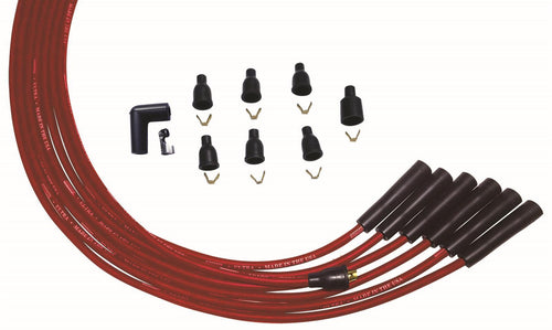 Moroso Ultra Plug Wire Set Universal 6-Cyl Red 52003
