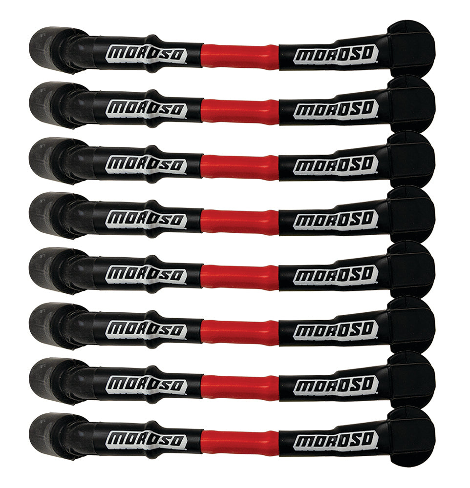 Moroso Ultra Plug Wire Set GM LS 9.75 Long Red 52532