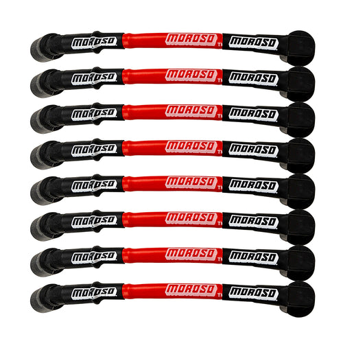 Moroso Ultra Plug Wire Set GM LS 11.0 Long Red 52534