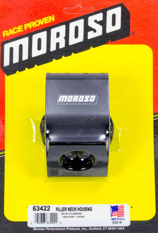 Moroso Filler Neck Housing Billet Aluminum 63422