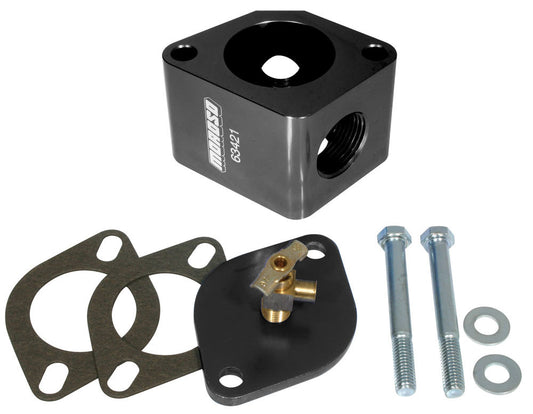 Moroso Chevy V8 Billet Aluminum Water Neck Bleeder Kit 63431