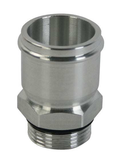 Moroso Water Pump Fitting 16AN to 1-1/2 Hose 63522