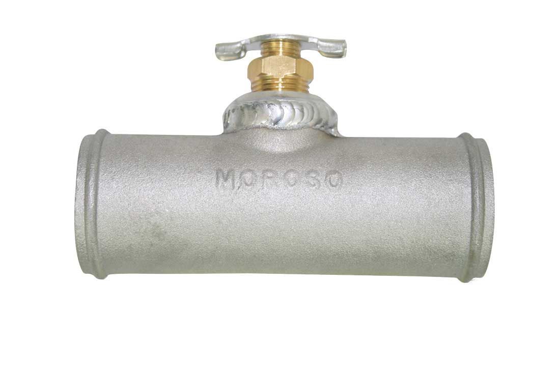 Moroso Radiator Hose Drain 3/8 Petcock 1-1/2/1-1/2 Hose 63731