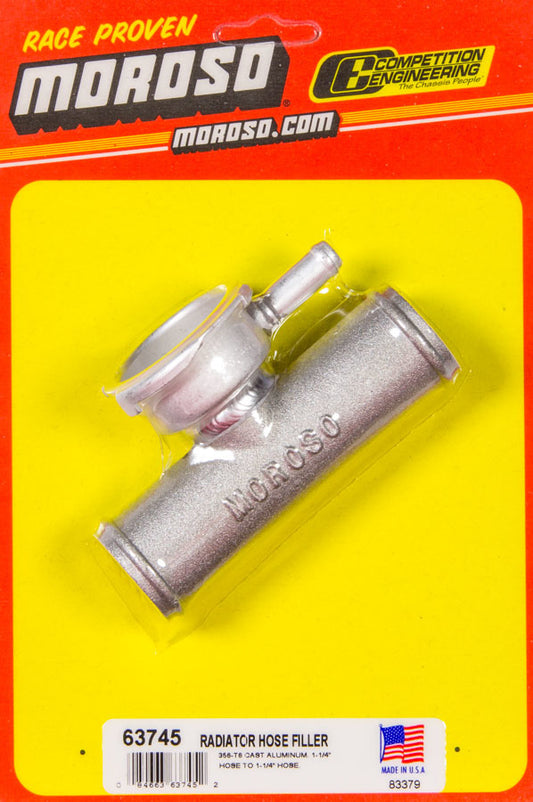 Moroso Radiator Hose Filler 1.25" Hose to 1.25" Hose 63745