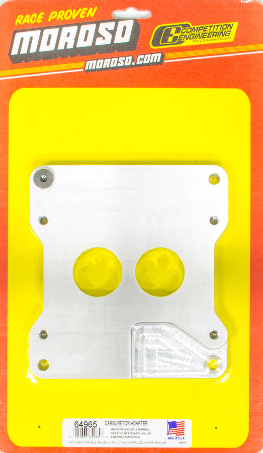 Moroso Carburetor Adapter 64965