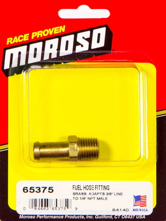 Moroso Fuel Fitting 1/4" 65375
