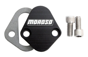 Moroso Fuel Pump Plate - Billet BBC- Ford & Mopar 65396