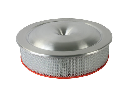 Moroso 16" Aluminum Air Cleaner Low Profile 7-5/16 Neck 65920