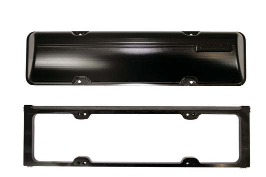 Moroso SBC Billet Alm Valve Cover Set 2-Piece Design 68051