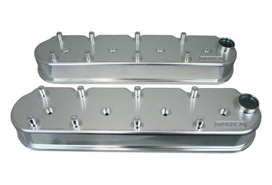 Moroso GM LS Billet Alm Valve Cover Set 2.5" Tall 68493